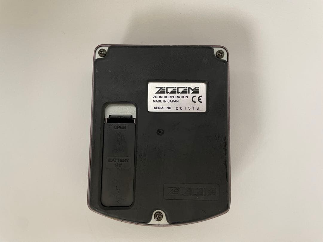 動作確認済み】ZOOM UF-01 ULTRA FUZZ