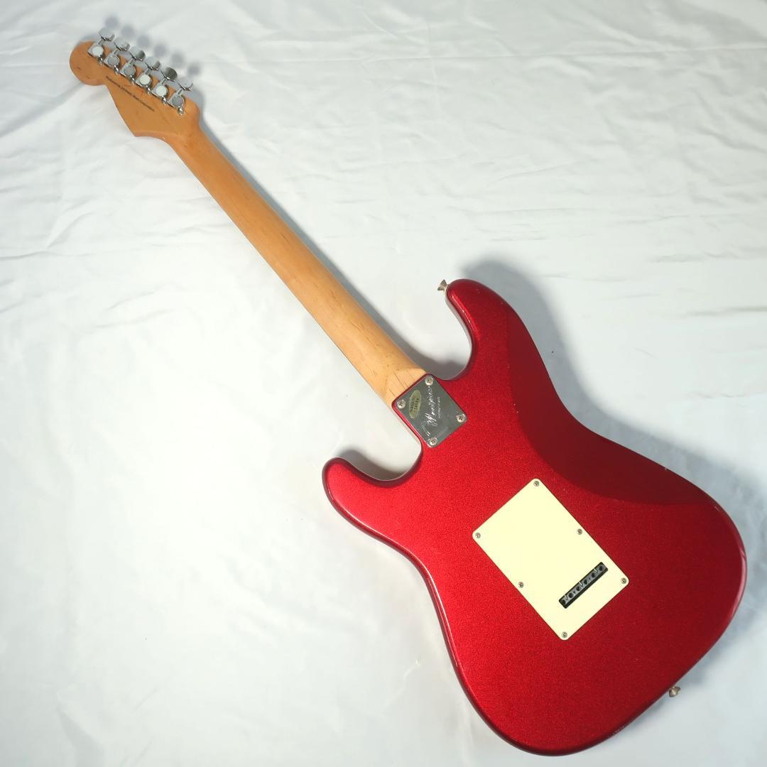 Mavis エレキギター ストラトタイプ マッチングヘッド レッド イシバシ