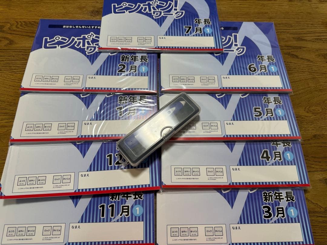 ピンポンワーク（理英会幼児教室） 小学校受験 9ヶ月分