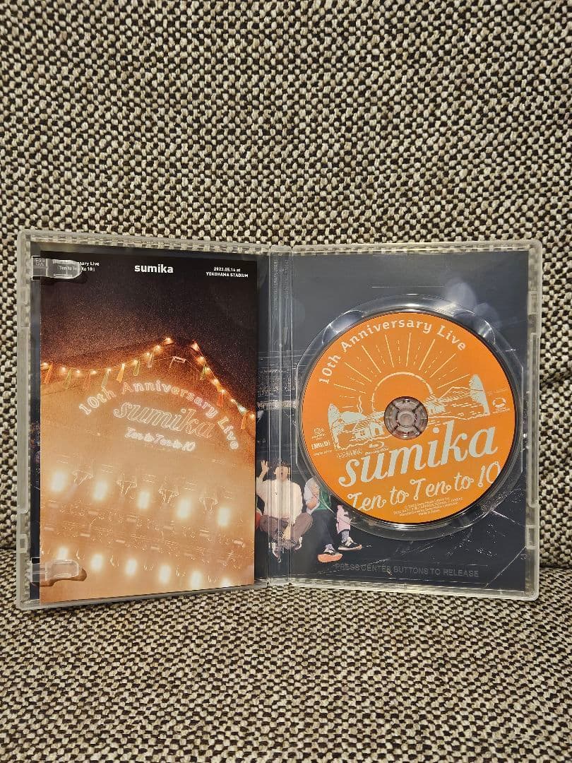 sumika 10th Anniversary Live Blu-ray 通常盤 - メルカリ