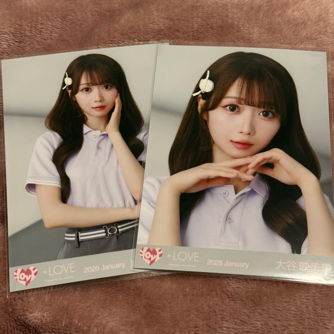 LOVE イコラブ 生写真 ポロシャツ 大谷映美里 ヨリ チュウ - メルカリ