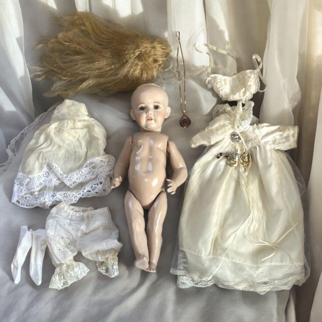 ビスクドール ケストナー べべ JDK 237 リプロ 海外作家様 美品 ドレス