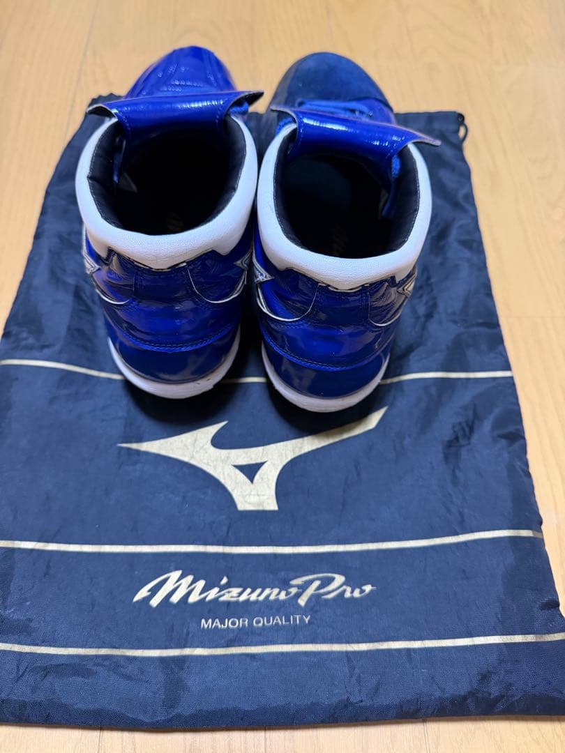 Mizuno Pro ミズノプロ 青 オーダースパイク 投手用 27.5センチ - メルカリ