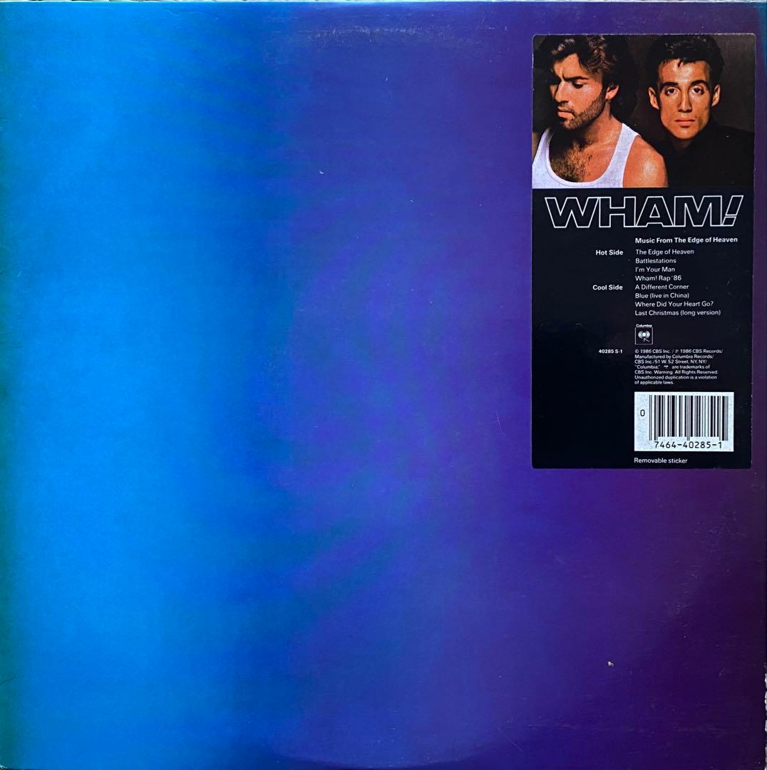 WHAM! 「Music From The Edge of Heaven」 - メルカリ