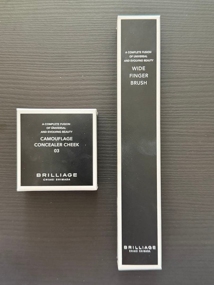 ブリリアージュ カモフラージュコンシーラーチーク#03ブラシ付きセット カモフラージュ コンシーラーチーク｜“隠す”ではなく“魅せる”肌へ