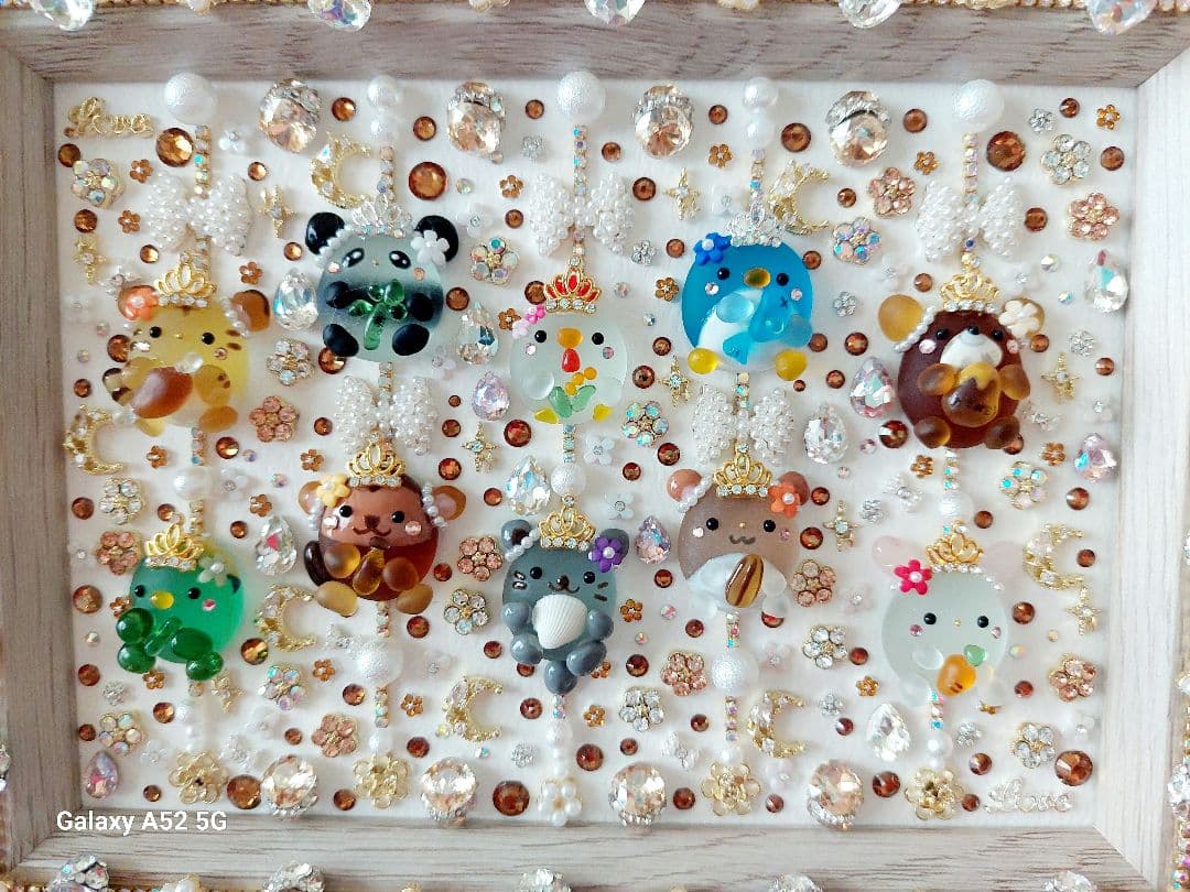 シーグラスアート 大好きなもの♪お取り置中です(⋆ᴗ͈ˬᴗ͈)”