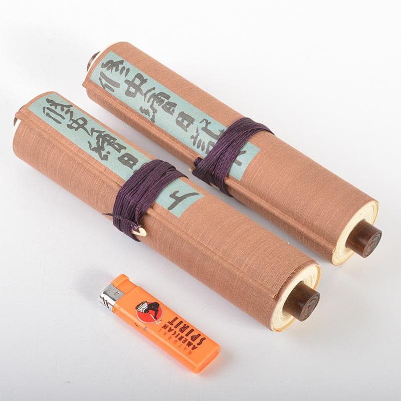 るるか様 専用清水公照作 修中絵日記 巻物 巻子 上下2