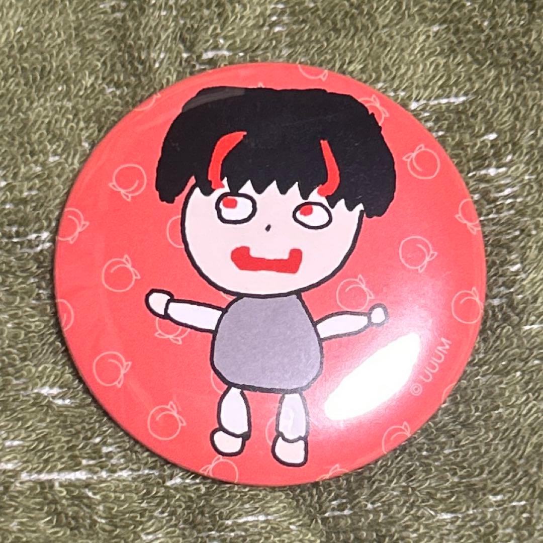 カラフルピーチ 直筆イラスト缶バッジ ゆあんくん からぴち - メルカリ