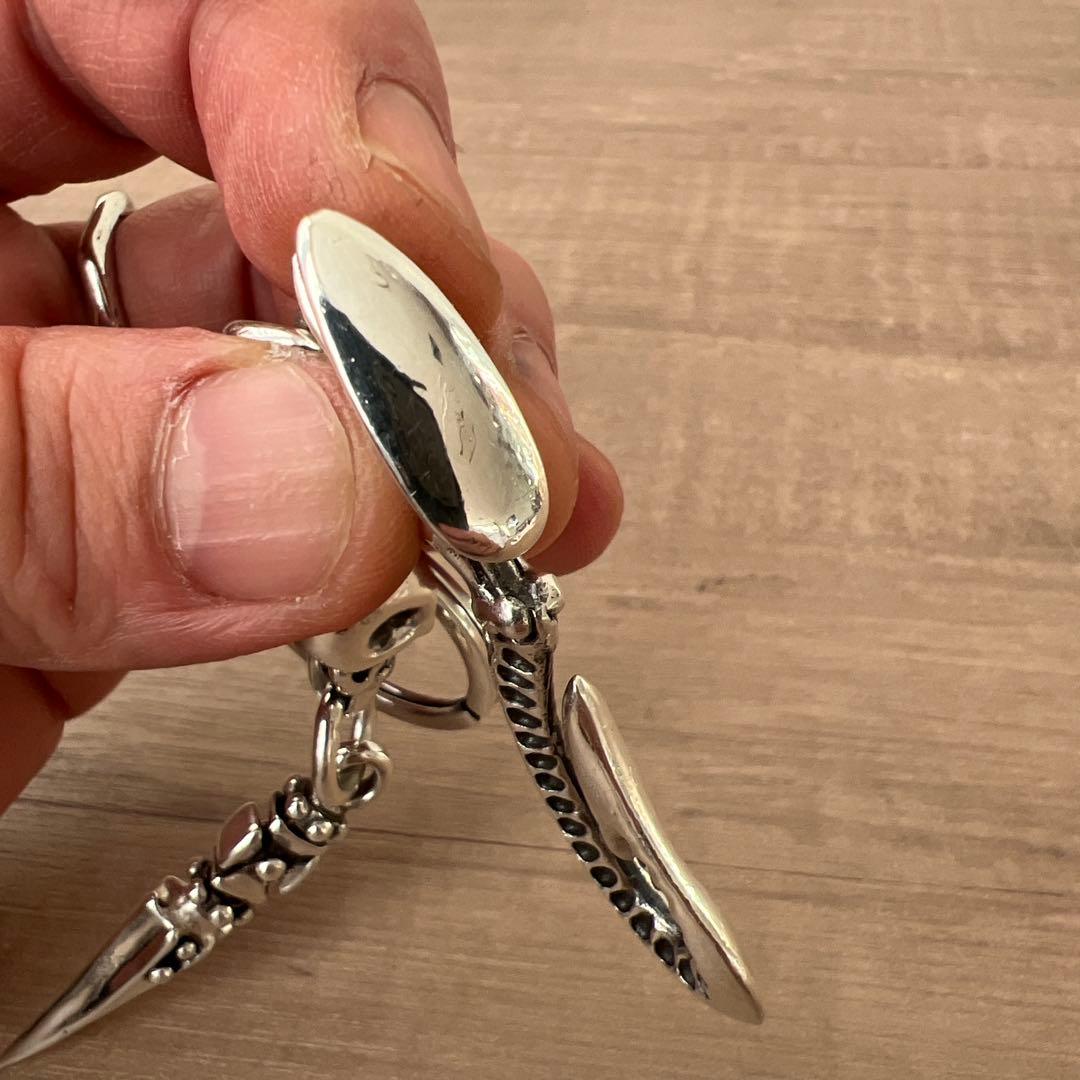 r*9様 SILVER 925 キーリング キーチェーン 中古 ノーブランド - メルカリ