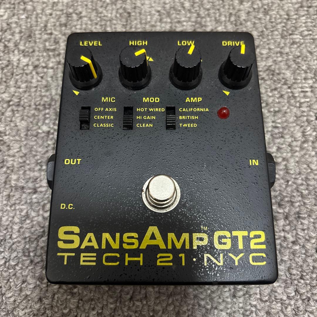 SansAmp GT2 TECH 21 NYC ギターエフェクター