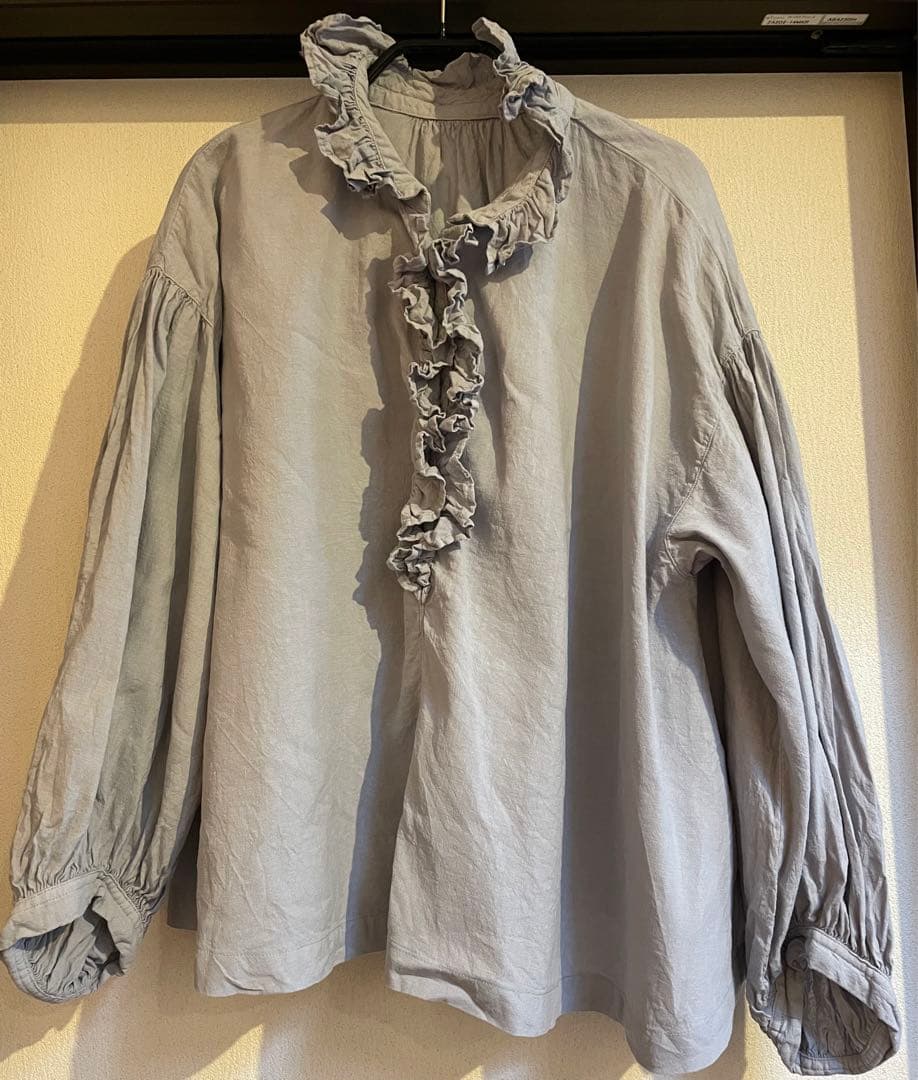 ネストローブ UpcycleLino 近江晒しフラワーカラーブラウス - メルカリ