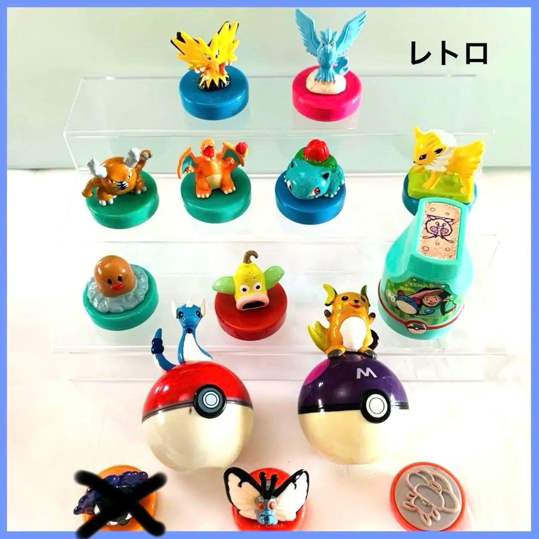 ポケモン レトロ スタンプ まとめ売り レア 希少 フィギュア コロコロ
