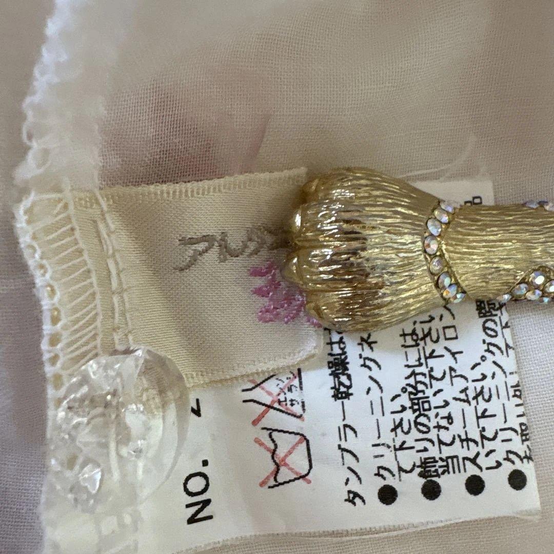 アトリエまりこ♡綿ローン♪レース＆お花のブラウス・ノンノンドール