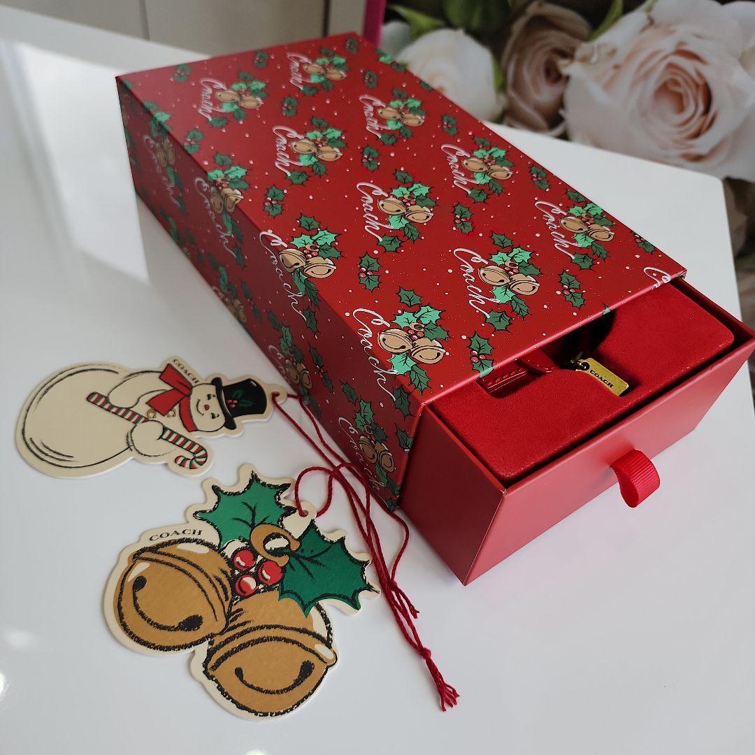 新品未使用】コーチ COACH クリスマスオーナメント チャーム