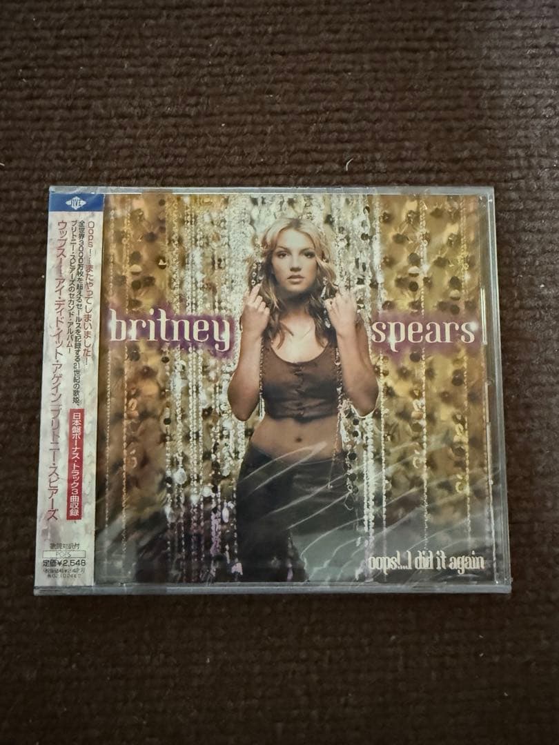 新品未開封Britney Spears Oops!…I Did It Again - メルカリ