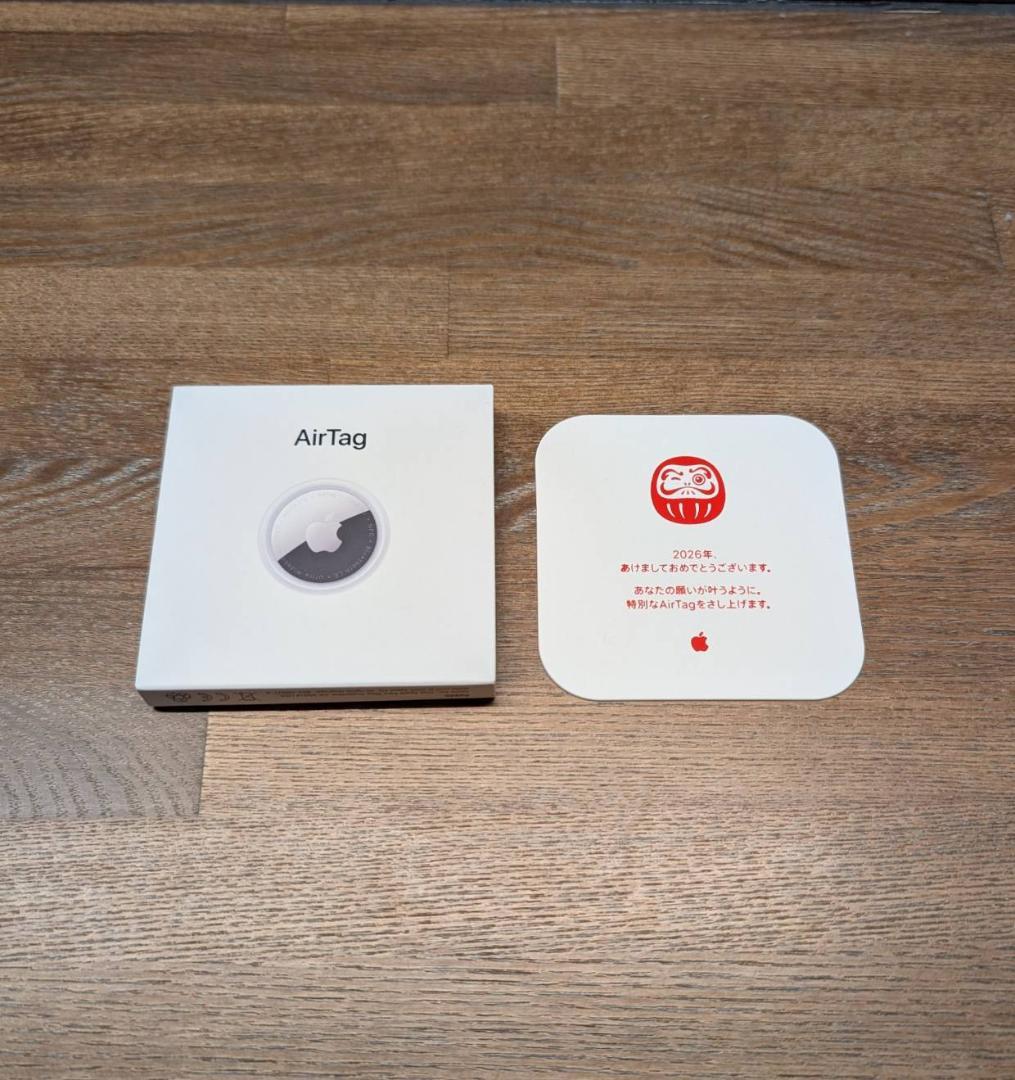 新品未開封 Apple AirTag エアタグ 2026 限定 だるま 達磨 - メルカリ