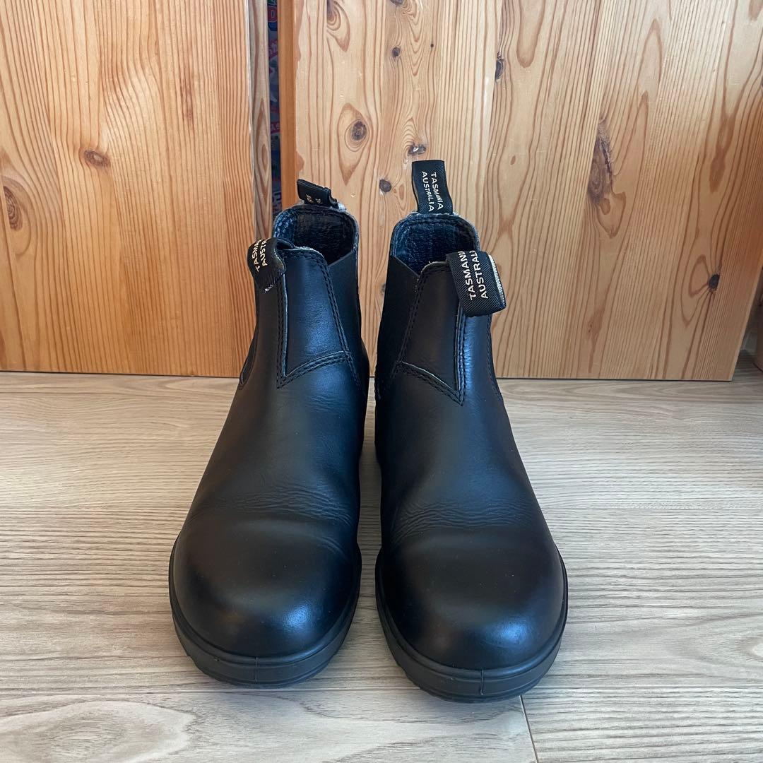 BLUNDSTONE黒 レザー サイドゴアブーツ BLUNDSTONE（ブランドストーン） BS558 Black ブラック スムースレザー