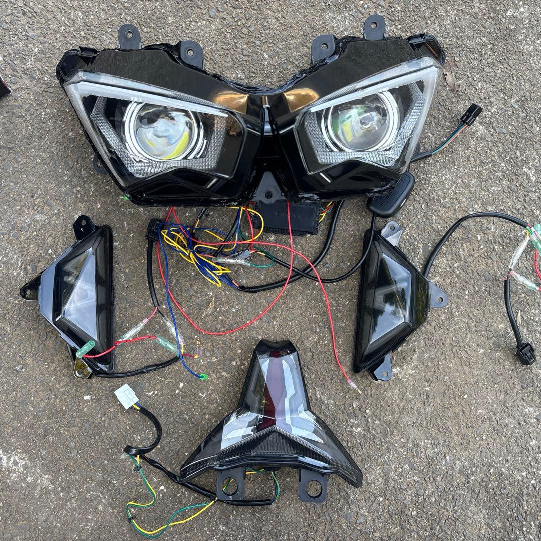 kaedear zx25r ヘッドライトセット Kaedear（カエディア） CyberLED(サイバーLED)【3点セット】 ヘッド