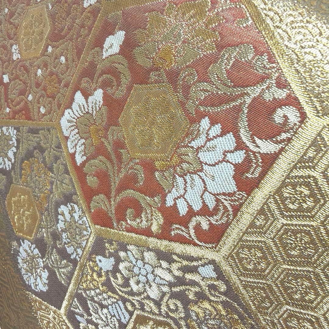 25 付け下げ訪問着フルセット 正絹 ベージュ 薄茶 総刺繍 相良刺繍 暈