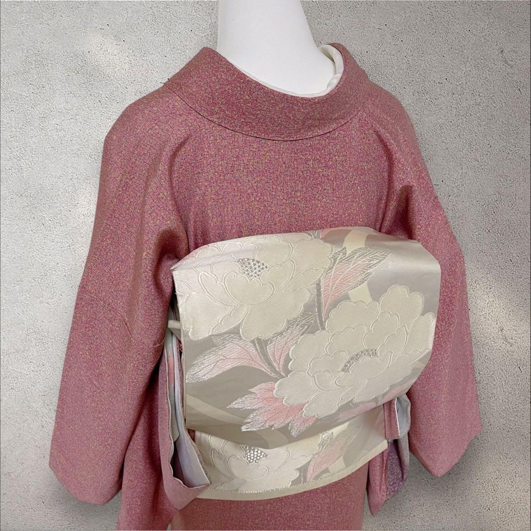 Y240 正絹 訪問着 作家物 フルセット 身丈157 裄丈68 - メルカリ