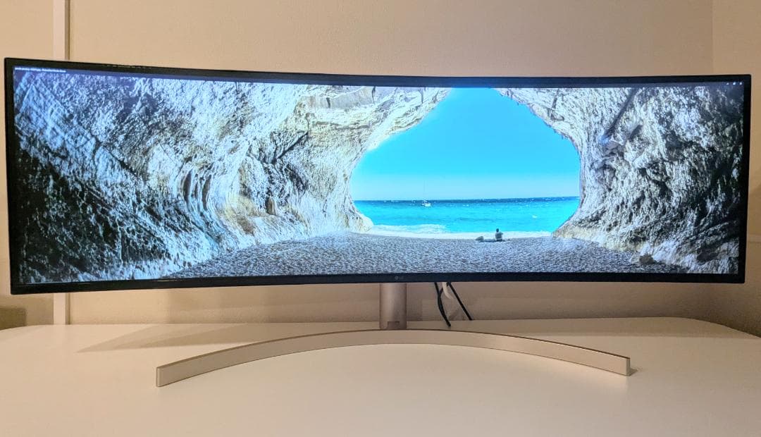 LG モニター ディスプレイ 49WL95C-W 49インチ/5120×1440 LG 49WL95C-W 49 Inch 32:9 UltraWide Dual QHD IPS Curved LED