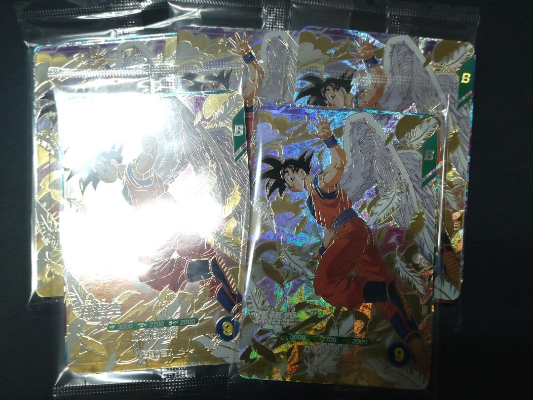 ドラゴンボールスーパーダイバーズ GDR 3種 天使悟空 未開封 5パック