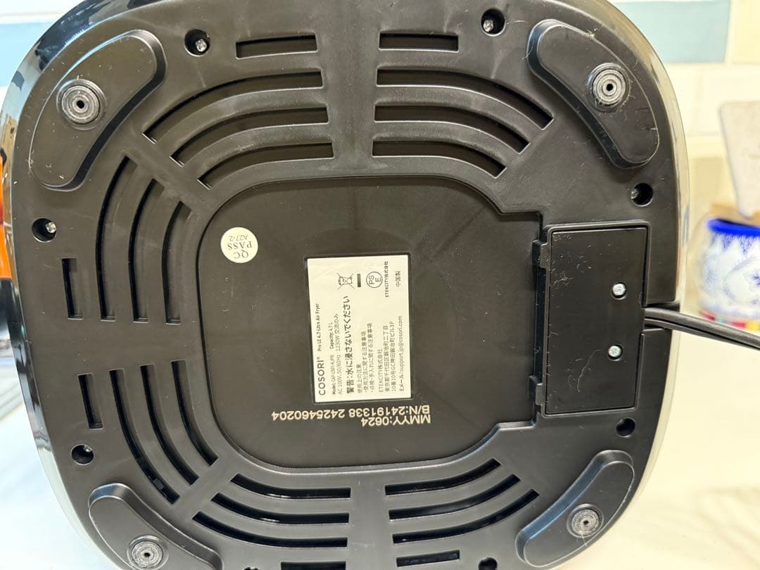 極美品　COSORI コソリ エアフライヤー 4.7L 大容量 ノンオイル