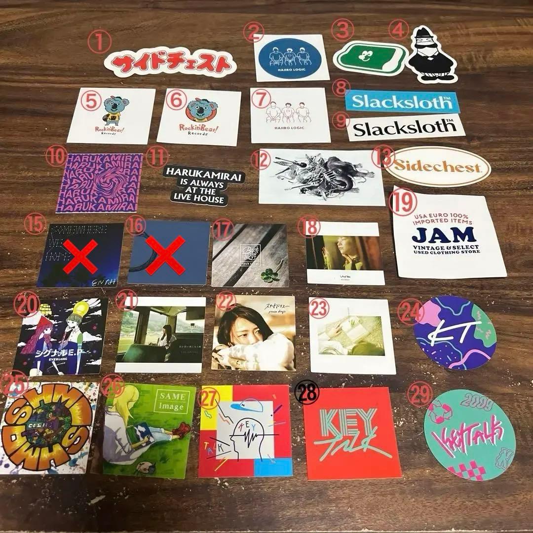 邦ロック バンド ステッカー - メルカリ