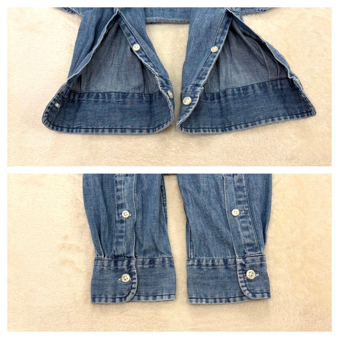 即完売✳︎ラルフローレン現行ダンガリーシャツマルチポニーデニム