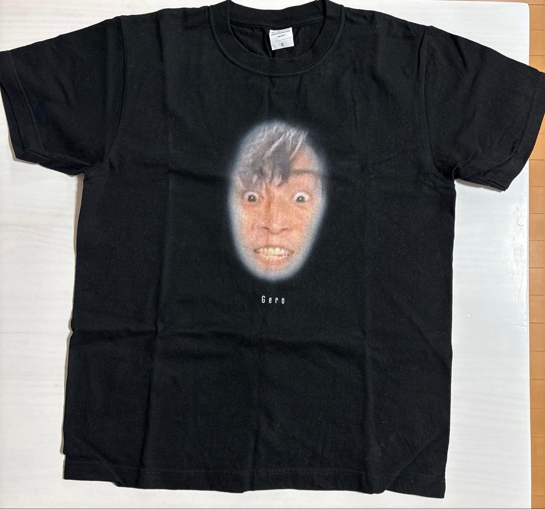 gero 顔面Tシャツ 黒 半袖 Sサイズ 激レア 希少 ブラック - メルカリ
