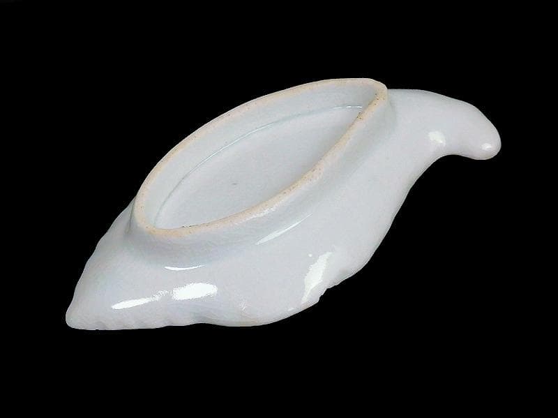 古伊万里 染付 草花紋の図 巻貝型変形皿 D852AS-fbpv - メルカリ