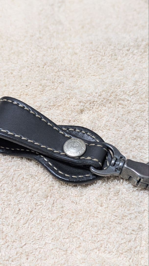 田吾作様専用FUNNY コンチョ付き本革キーホルダー