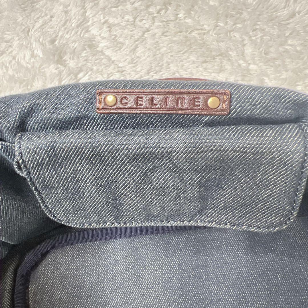 希少✨セリーヌ ハンドバッグ ビタースウィート パリマカダム デニム