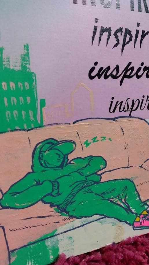 ストリートアート 原画 インテリア SEISUI