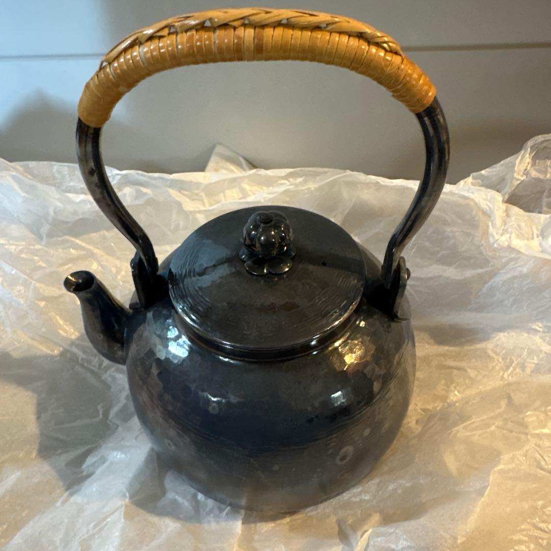 秀夆堂造　急須　いぶし銀　茶道具 Yahoo!オークション -「秀峯堂造」の落札相場・落札価格