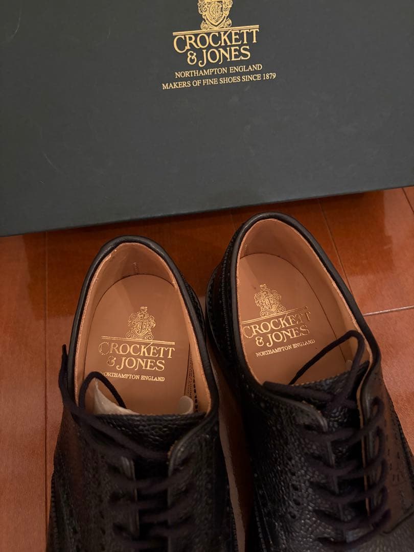 24h限定！新品Crockett & Jones Pembroke 2 黒 6E - メルカリ