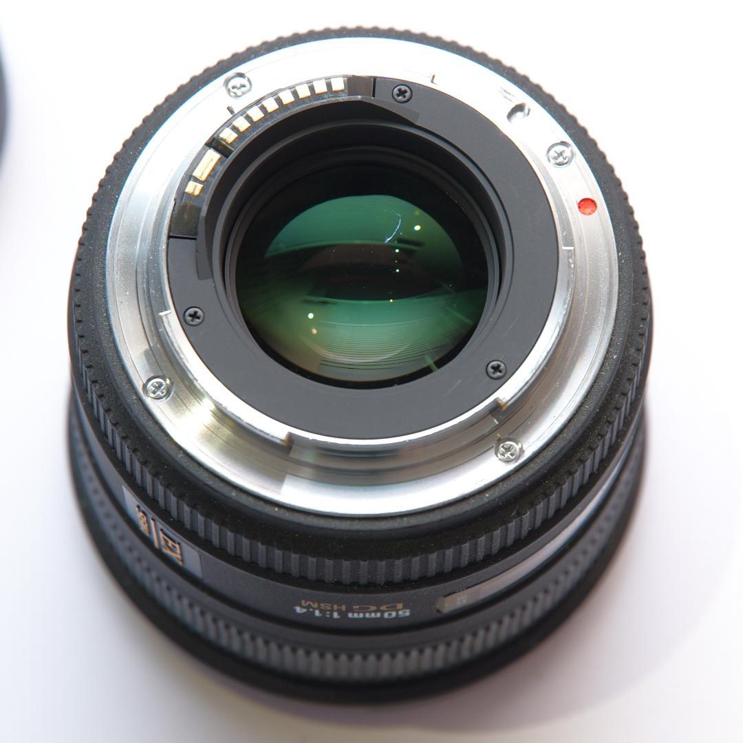 Sigma 50mm F1.4 EX DG HSM キヤノンEFマウント - メルカリ