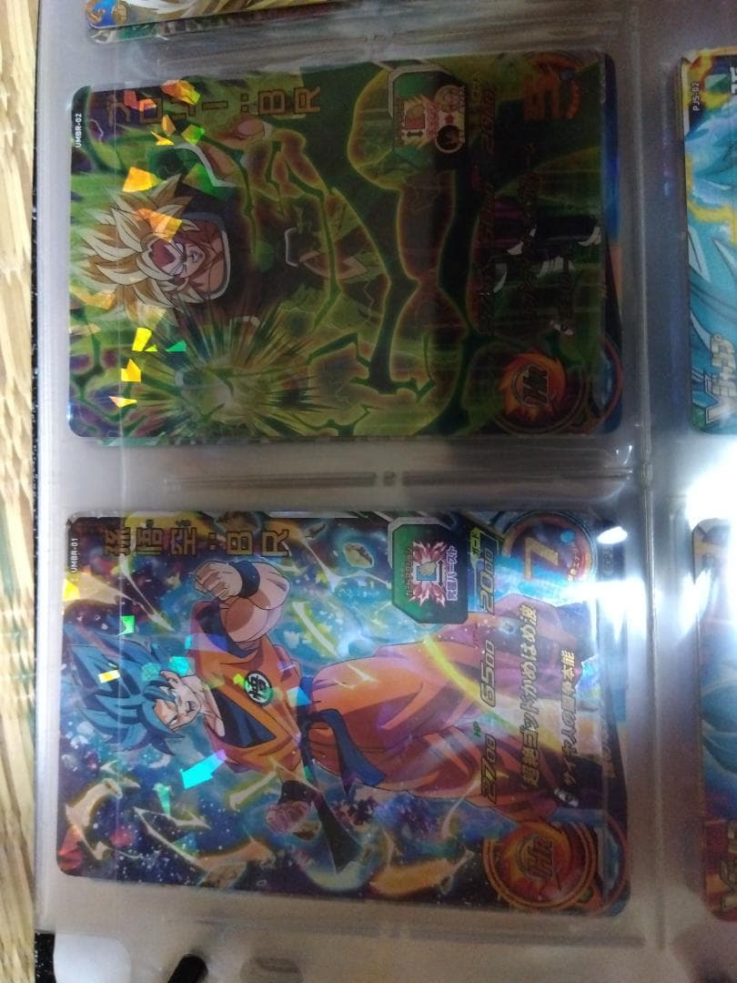 ドラゴンボールヒーローズ 366枚セット+ダブりカード52枚 引退品