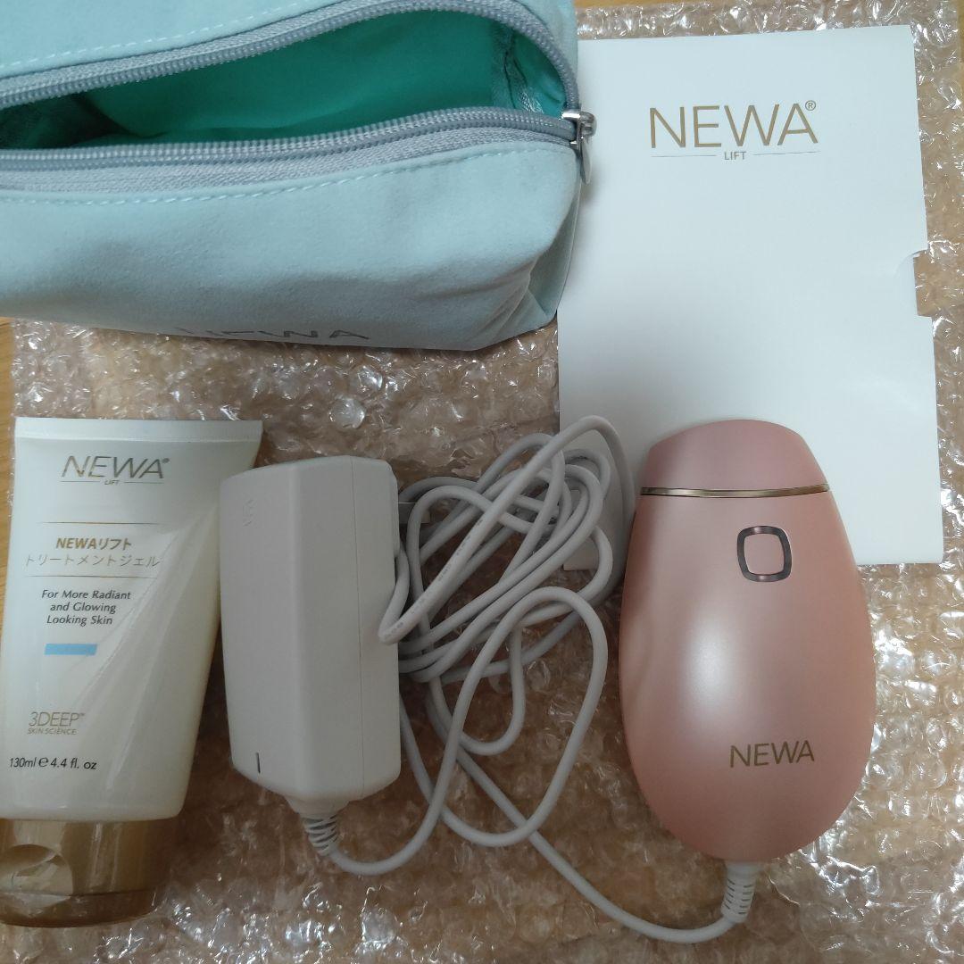 NEWAリフト美顔器 ピンク 未開封ジェル付き　ニューワリフト　フェイスリフト 楽天市場】ビューテリジェンス NEWAリフト専用 アップジェルPro 150g