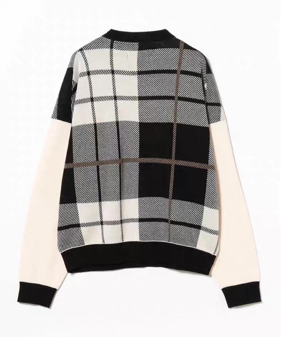 FRED PERRY × Ray BEAMS / 別注 タータンチェック ニット - メルカリ