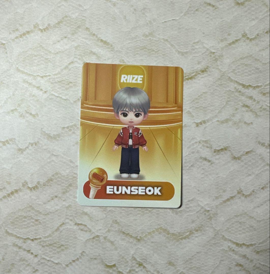 SMTOWN スムコン SMINIZ スミニズ RIIZE ウンソク トレカ - メルカリ