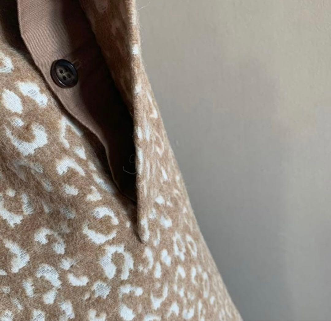 t.yamai paris ティヤマイパリ レオパード柄 コート