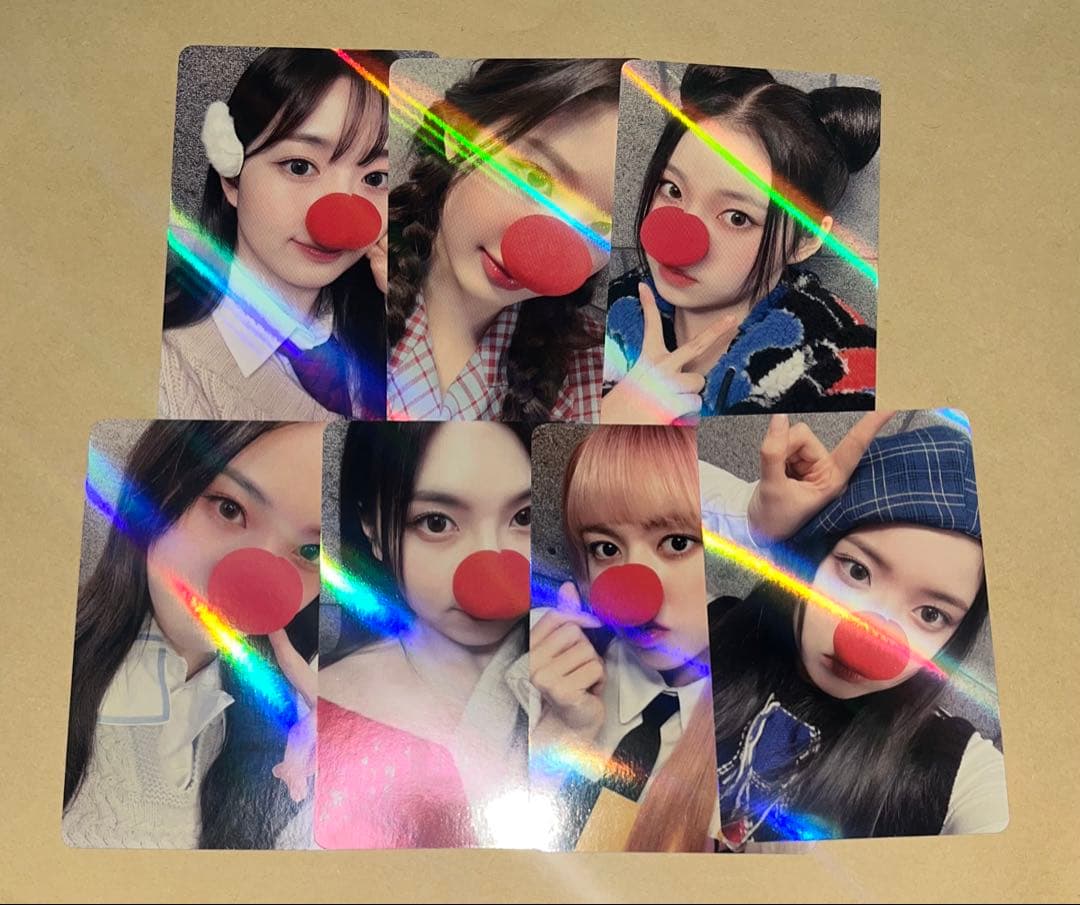 NMIXX クリスマスver. makestar 特典 トレカ 7枚 セット - メルカリ