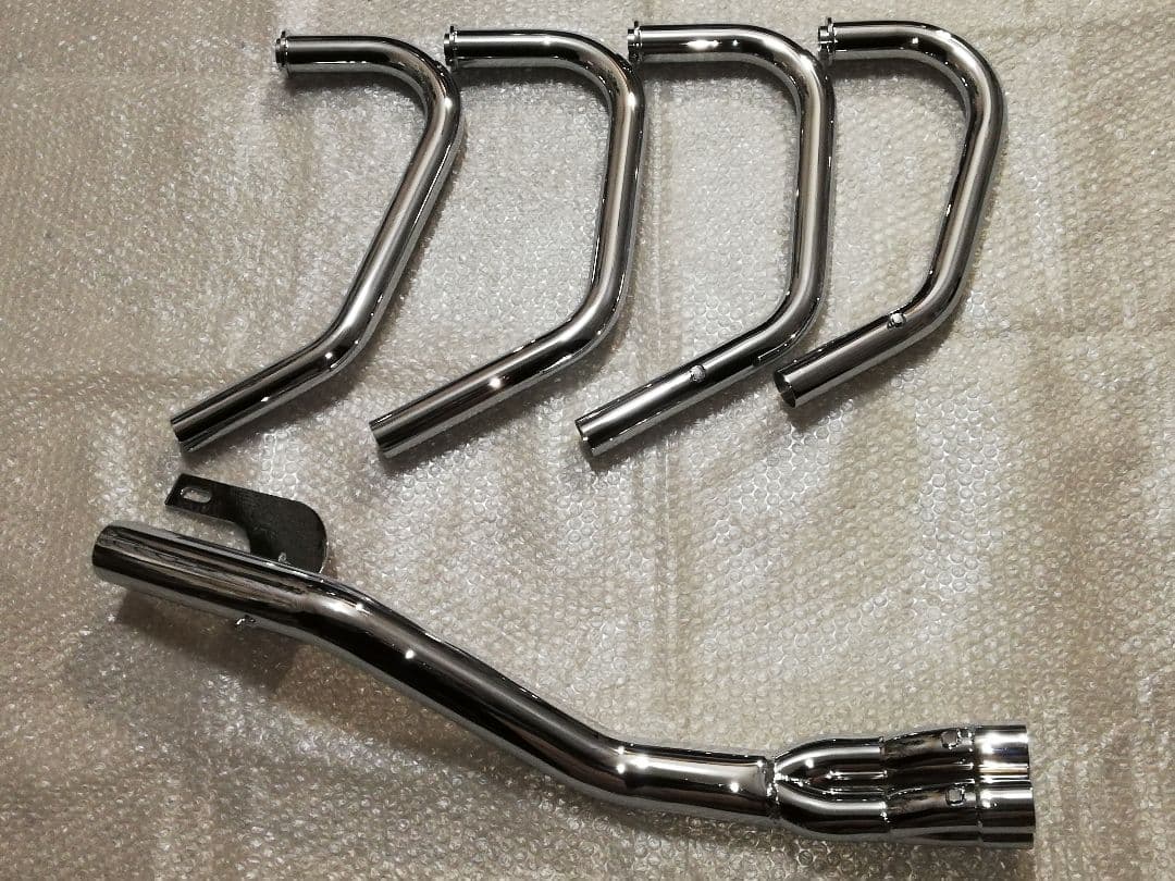 バリオスの激鳴きコール専用マフラー50.8π　フランジ付き！ワルツ機械ガニブレ♪ バリオスの激鳴きコール専用マフラー50 8π フランジ付き ワルツ機械