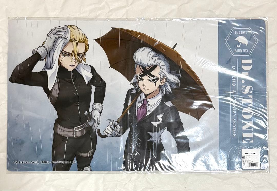 Dr.STONE DMMスクラッチ A賞ラバーマット ゼノ スタンリースナイダー