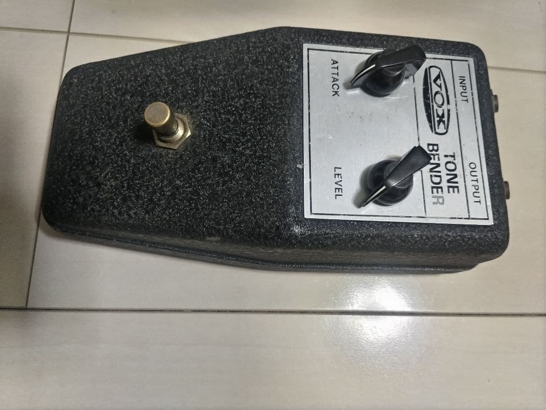 60年代 VOXトーン・ベンダー】Vox Tone Bender v828 VOX VOX VINTAGE V828 Tone Bender Black Case & Silver Panel