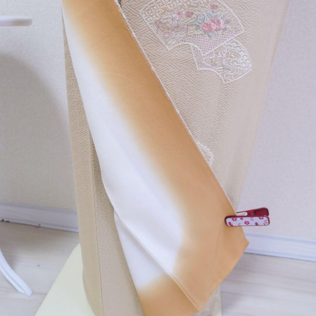 訪問着 4点フルセット432七五三 お宮参り 卒業式 入学式 汕頭刺繍 小柄