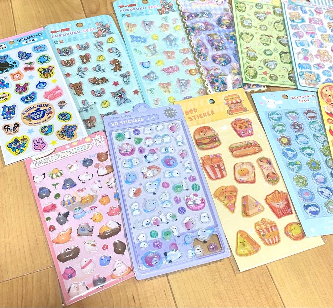 サンリオ正規品】シール まとめ売り 平成レトロ - メルカリ