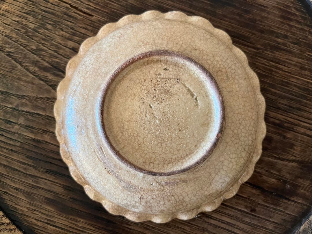 御深井焼 輪花皿【13cm】 御深井焼 輪花皿【13cm】 www.cosaga.com