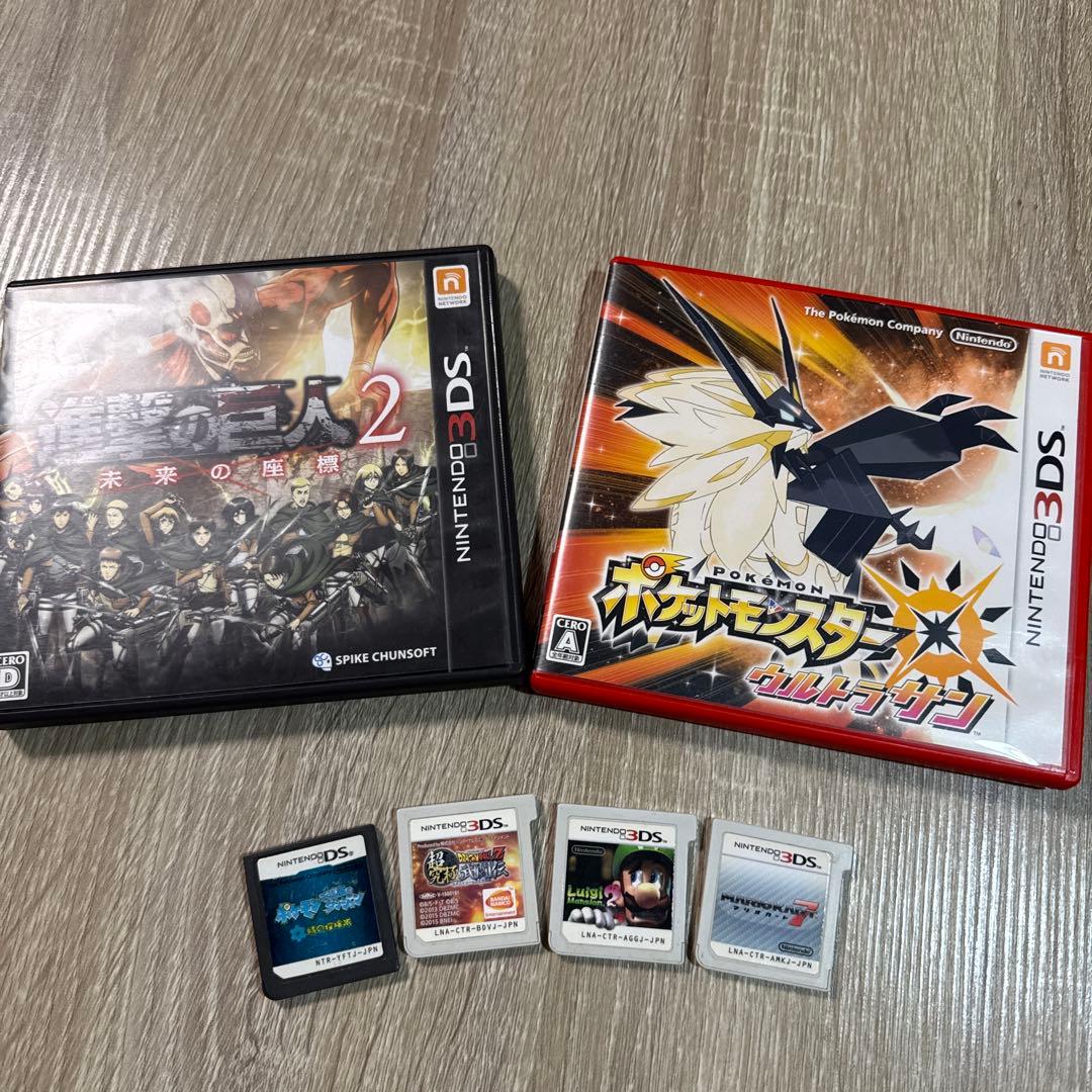 ニンテンドー3DS (うち一つDSソフト)ゲームソフトセット - メルカリ